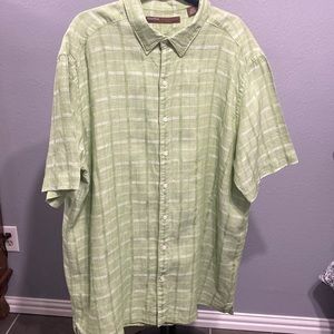 Perry Ellis linen men’s shirt